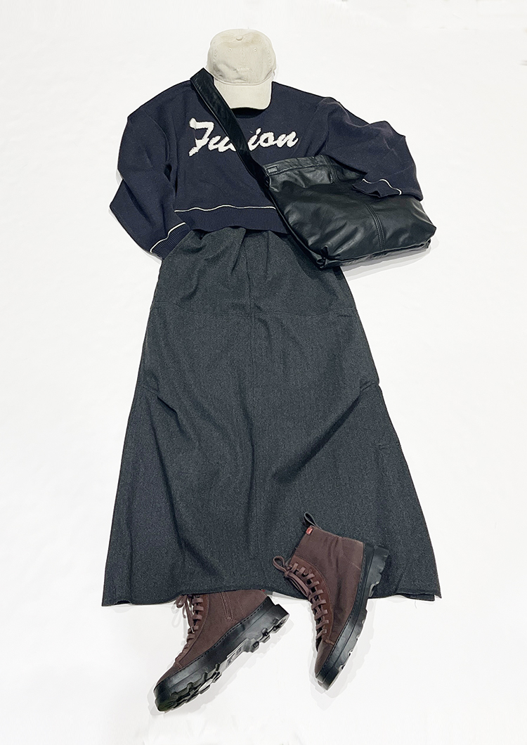 ハミルトンエッセンス フード付き長袖シャツ etre etre ｜ハミルトン