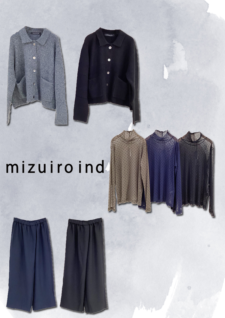 mizuiro ind アパレル 新作 ｜ハミルトンエッセンス