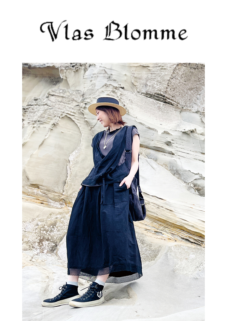 ヴラスブラム　vlas blomme ワンピース　ハミルトンエッセンス Vlas Blomme ｜ハミルトンエッセンス